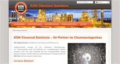 Desktop Screenshot of kon-chem.com